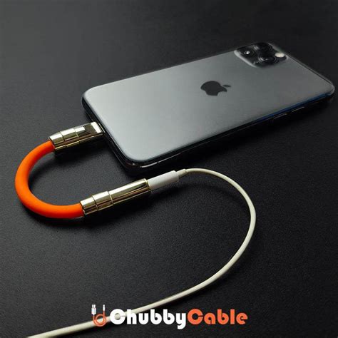 Chubby C-Lightning Audio Adapter - 3.5mm Hi-Fi Audio | ChubbyCable ...