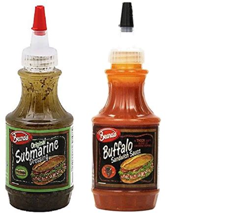 Beano's Sub Dressing & Buffalo Sandwich Sauce Variety 2-Pack, 8 fl. oz ...