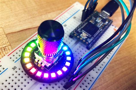 Circuitpython NeoPixel Encoder 的图像结果