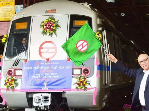 Why trains need a mid-life overhaul - Delhi Metro unveils its first ...