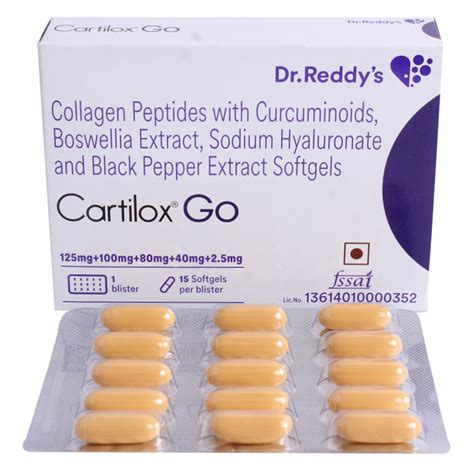 Cartilox Go Softgels Capsule | Uses, Side Effects, Price | Apollo Pharmacy