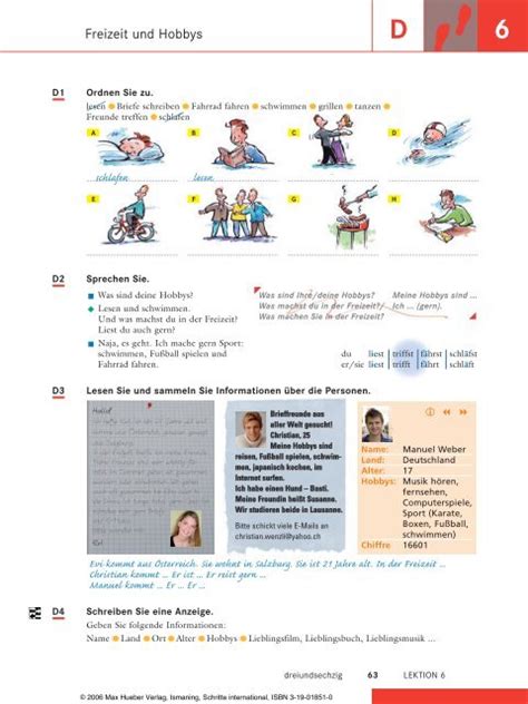 Freizeit Und Hobbys 的图像结果