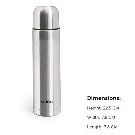 Buy Plain Lid Thermosteel Water Bottle Online - Milton