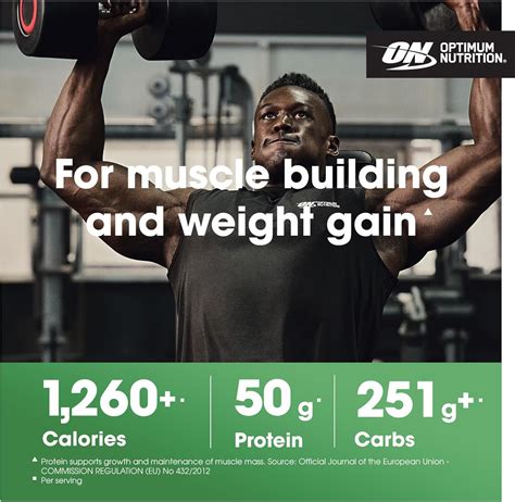 Optimum Nutrition Serious Mass Protein Powder High India | Ubuy