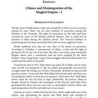 Old NCERT Textbook (Satish Chandra): Climax and Disintegration of the ...