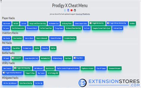 Prodigy Hack Menu Extension 的图像结果