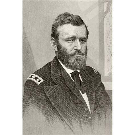 Ulysses S. Grant, 1822 to 1885 Union General In American Civil War ...