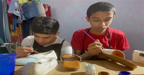 सिंड्रोम पीड़ित आरव अपने कला से कर रहे हैं मिसाल कायम