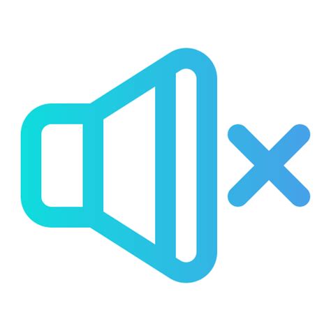Volume mute - Free interface icons