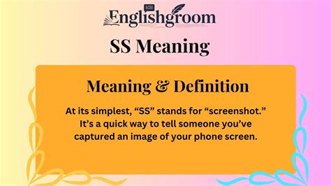 💬 SS Meaning in Text What It Really Stands For and How to Use It