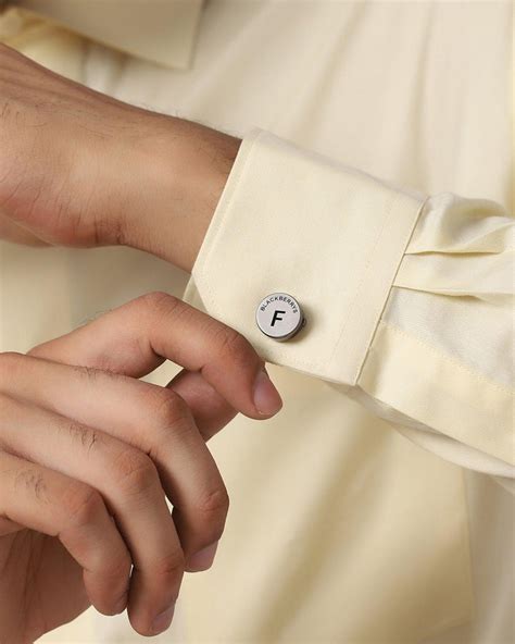 Buy Shirt Button Cover for Men's Shirt Online - Blackberrys