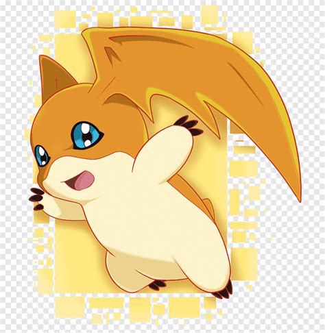 Patamon Agumon Gatomon Digimon Whiskers, digimon, mammal, cat Like ...