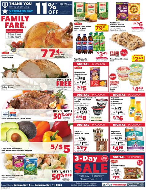 Family Fare Current weekly ad 11/05 - 11/11/2023 - frequent-ads.com