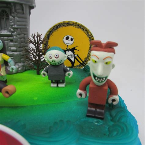 Nightmare Before Christmas 17 Piece Birthday Cake Topper Set Featuring ...