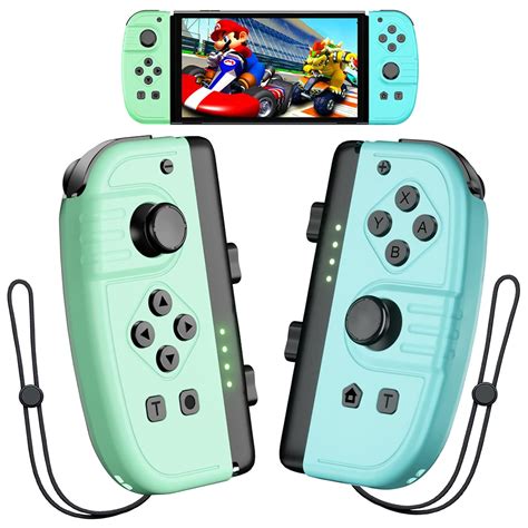 Buy 26Ft Wireless Joy Cons for Nintendo Switch, Replacement Joycon ...