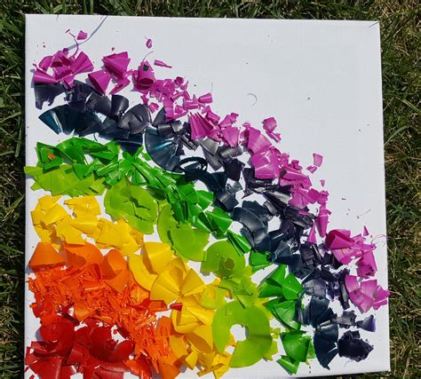 Art Projects With Melted Crayons at Duane Wright blog