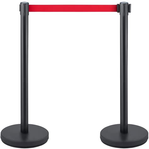 Buy VEVOR Crowd Control Stanchion, Set of 6 Pieces Stanchion Set ...