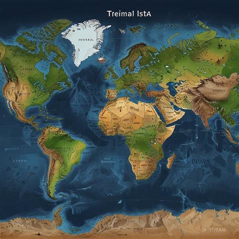 Detailed Physical World Map 的图像结果
