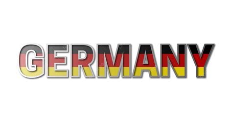 Germany Flag Text Vector Transparent, Germany Text, Germany Artfont ...