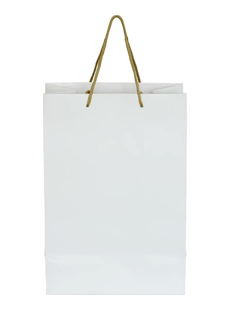 White Paper Shopping Bags