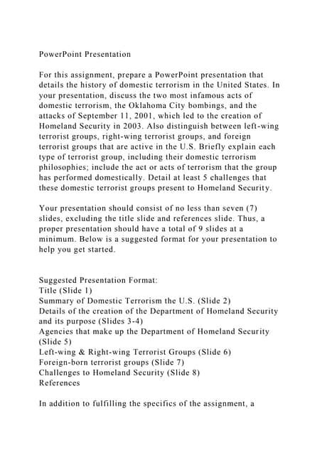 Image result for Sample PowerPoint Assignment