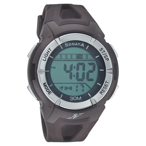 Buy Online Sonata Digital Dial Strap Watch for Men - 7951pp05 | Titan
