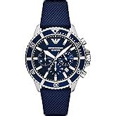 Emporio Armani Analog Black Dial Men's Watch-AR6066 : Emporio Armani ...