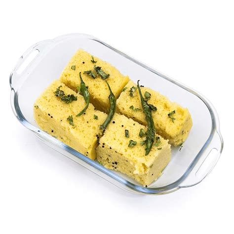 Buy AGARO Elite Borosilicate Glass Baking Tray for Kitchen, 800 ml ...