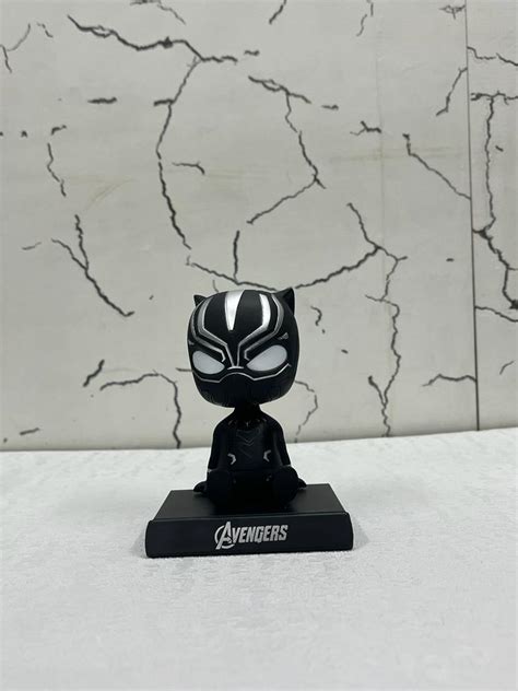 Bobble Head Avenger Black Panther Showpiece Info – Kaarr