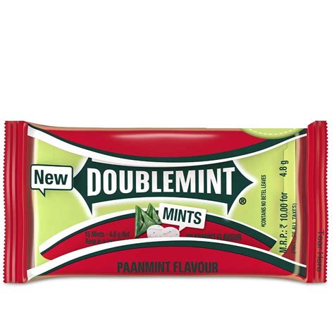 DOUBLEMINT Paanmint Thin Mint Show Box,20 Pieces 96g : Amazon.in ...