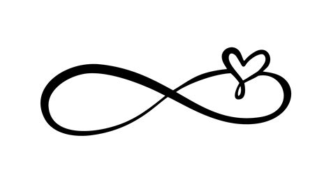 Infinity Symbol With Heart