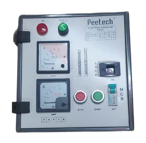 Eltech 1.5 HP Semi Automatic Motor Starter Submersible (1.5hp) : Amazon ...