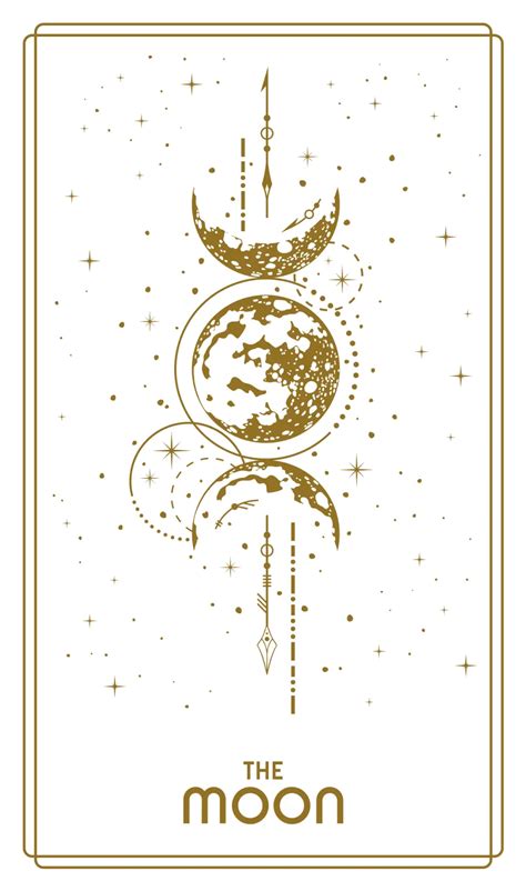 The Moon Tarot Card Meaning and Keywords
