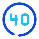 Number circle Icons & Symbols