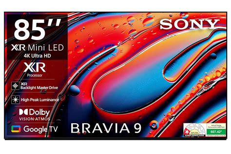 Sony Bravia 9 Mini LED 4K TV Price in India (12 June, 2026), Full ...