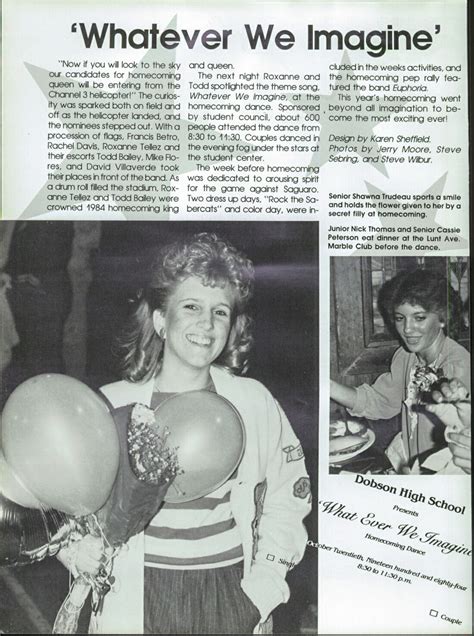 1985 Dobson High School Yearbook - Your Yearbooks