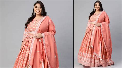 New Lehenga Design| प्लस साइज लहंगा| Lehenga Ka Design | lehenga ...