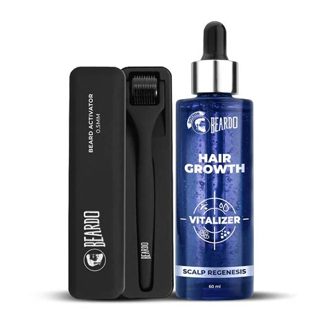 Buy BEARDO Hair Growth Vitalizer Serum Redensyl & Beard Activator ...