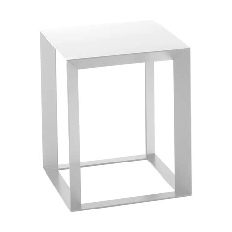 Modern Square Design Metal Coffee Table