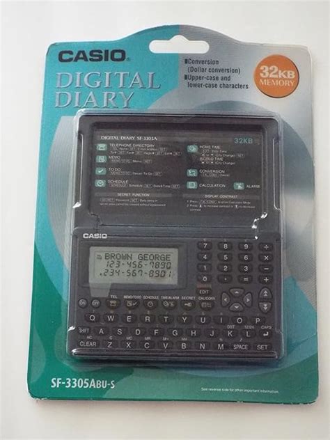 Casio Digital Diary : Amazon.in: Office Products