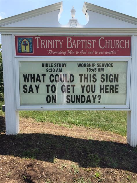 101 funniest church sign sayings – Artofit