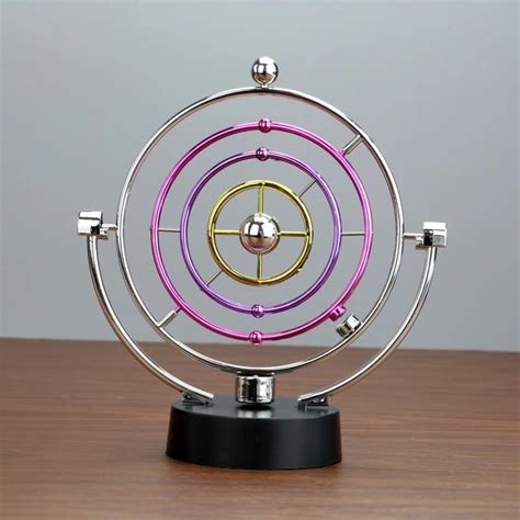 Buy KRESHU Gadget Kinetic Perpetual Motion Earth Orbital Rotating Desk ...