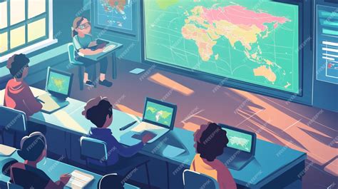 Computer Classroom Cartoon 的图像结果