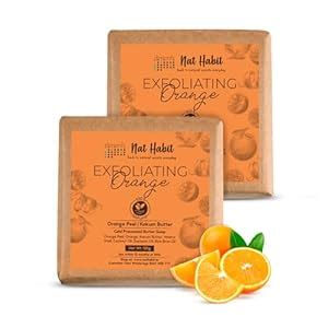 Buy Nat Habit Orange Kokum Butter Bath Soap for Women & Men | Cold ...