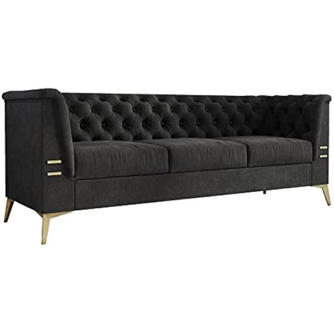 huihu Mid-Century Modern Velvet Sofa Couch | Ubuy India