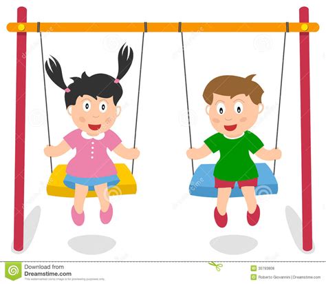 13+ Swing Clip Art - Preview : Two Boys Swinging | HDClipartAll