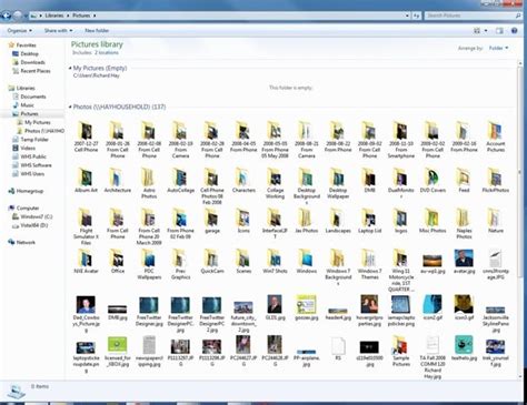 Image result for Windows 7 Library