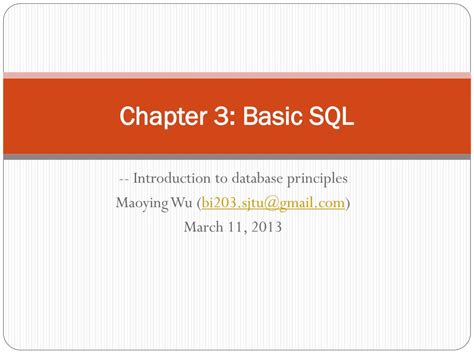 Image result for SQL Basic Overview