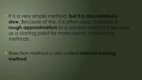 Bisection Method Equation 的图像结果