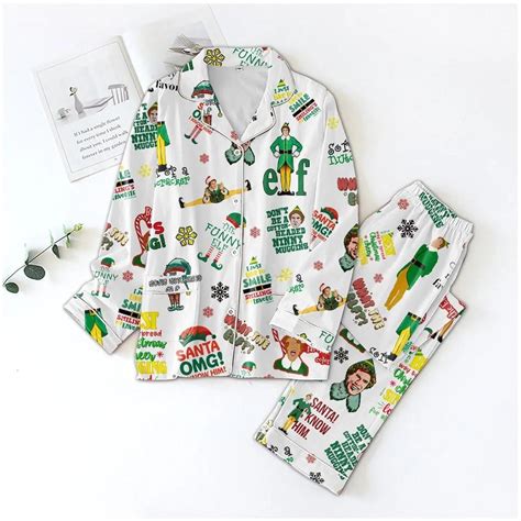 Buddy Elf Christmas Pajamas Set - T-shirts Low Price